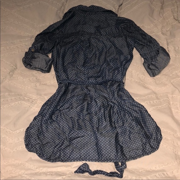 Anthropologie "cloth and stone" denim tunic - Picture 8 of 15